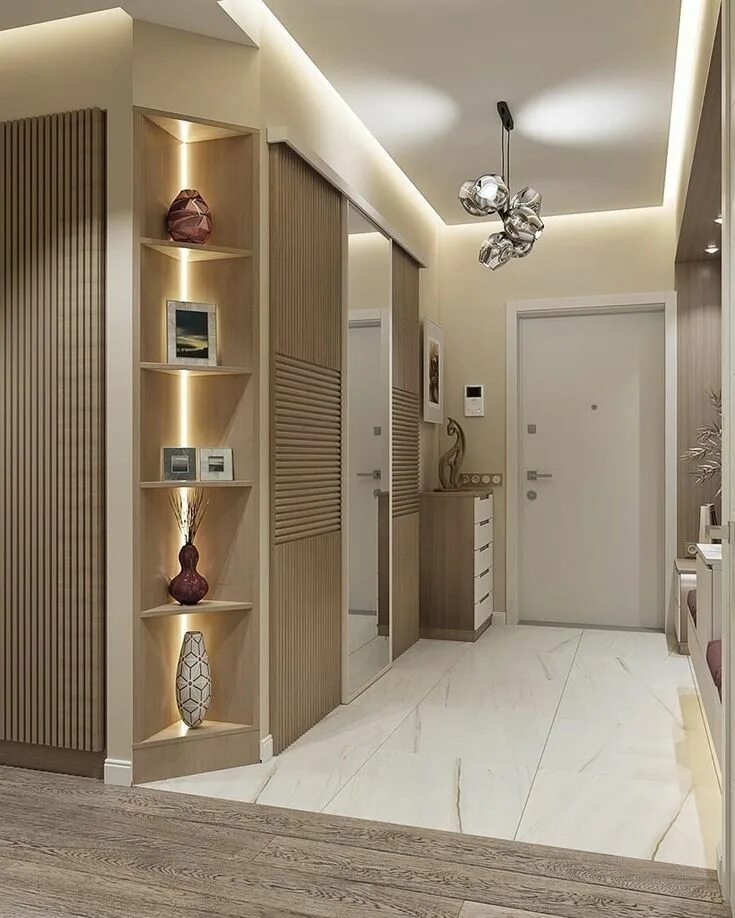 Прихожая комната фото Дизайн интерьера - Фото OK.RU Home hall design, Foyer design, Home interior desi