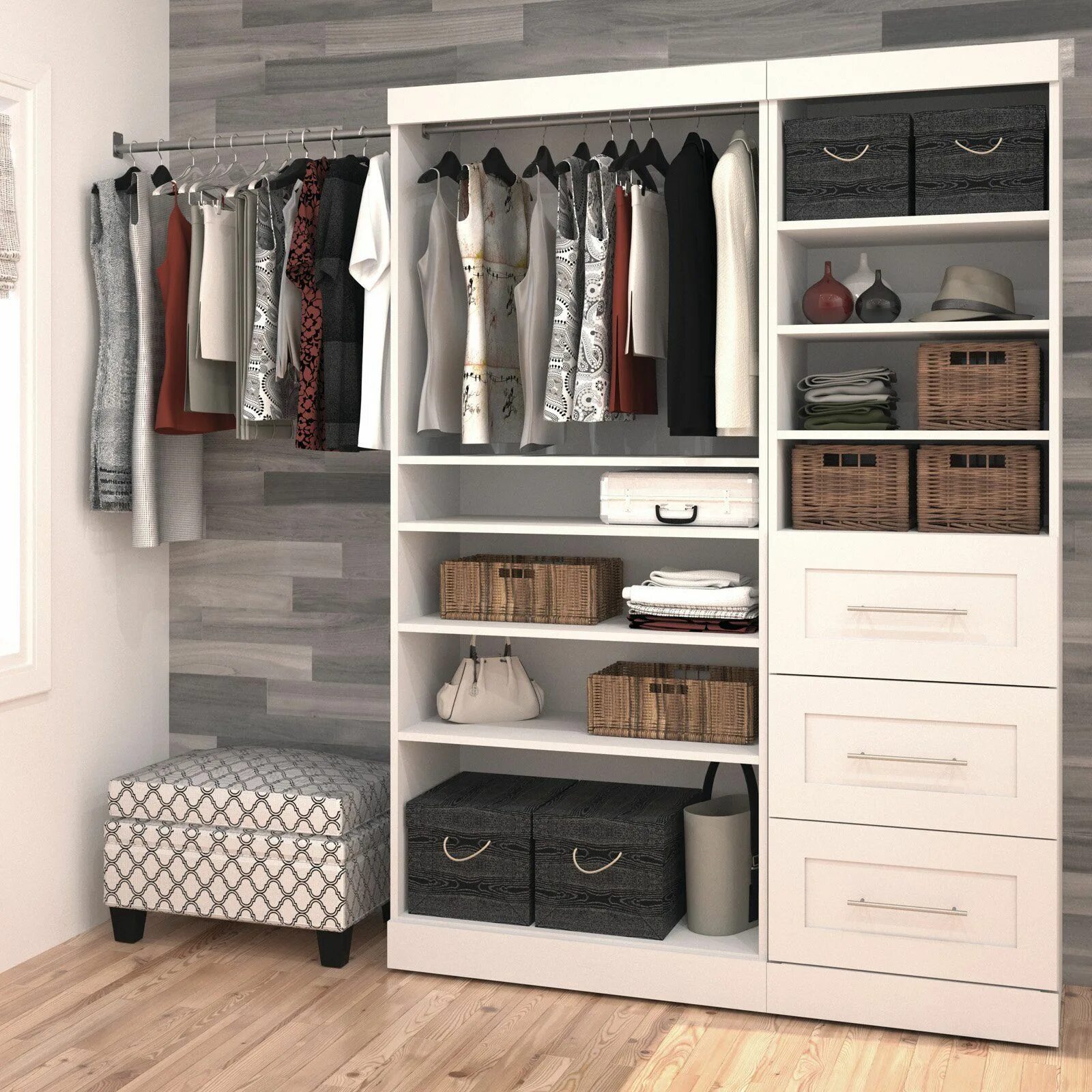 Прихожая система хранения фото Walk In Closet East Aurora #closetsavvyconsignment #closetdoor Closet organizing