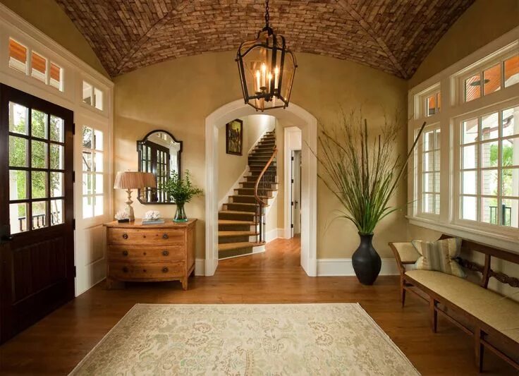 Прихожая в доме дизайн интерьера 18 Inviting Entryways We Love Foyer design, Foyer decor entryway, Foyer decorati