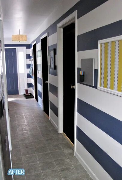 Прихожая в полоску фото Not for a ferry long time. - Better After Stripe wall, Striped hallway, Striped 