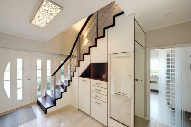 Прихожие фото интерьеров с лестницей Fabulous House Stair Design Concepts for Your Minimalist House Home to Z Faltwer