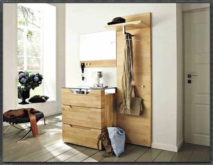 Прихожие под дерево фото Cloakroom furniture Hlsta Home ideas Cloakroom furniture Hülsta Cloakroom furnit