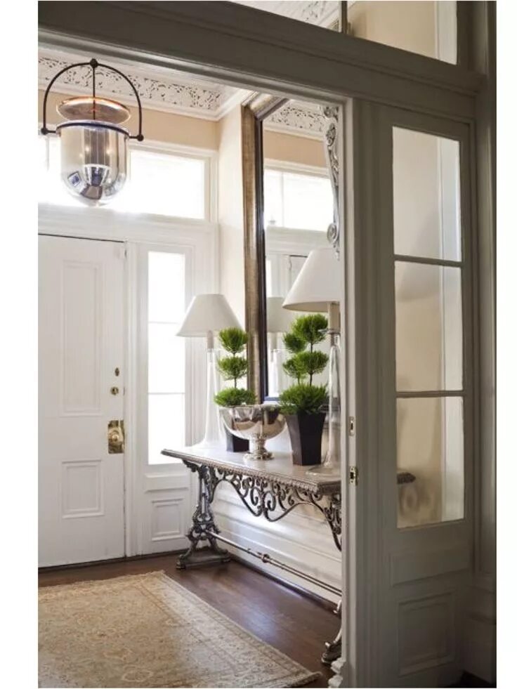 Прихожие с окном в доме фото Foyer double door "Vestibule" House interior, Home, Home decor