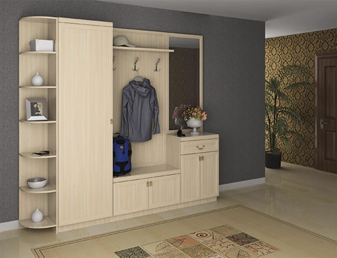 Прихожие шатура каталог фото и цены Imagini pentru mobilier hol Tall cabinet storage, Storage cabinet, Decor