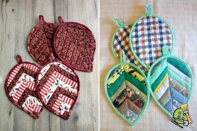 Прихватки для кухни сшить фото Комментарии к теме Fabric scraps, Fabric, Pot holders