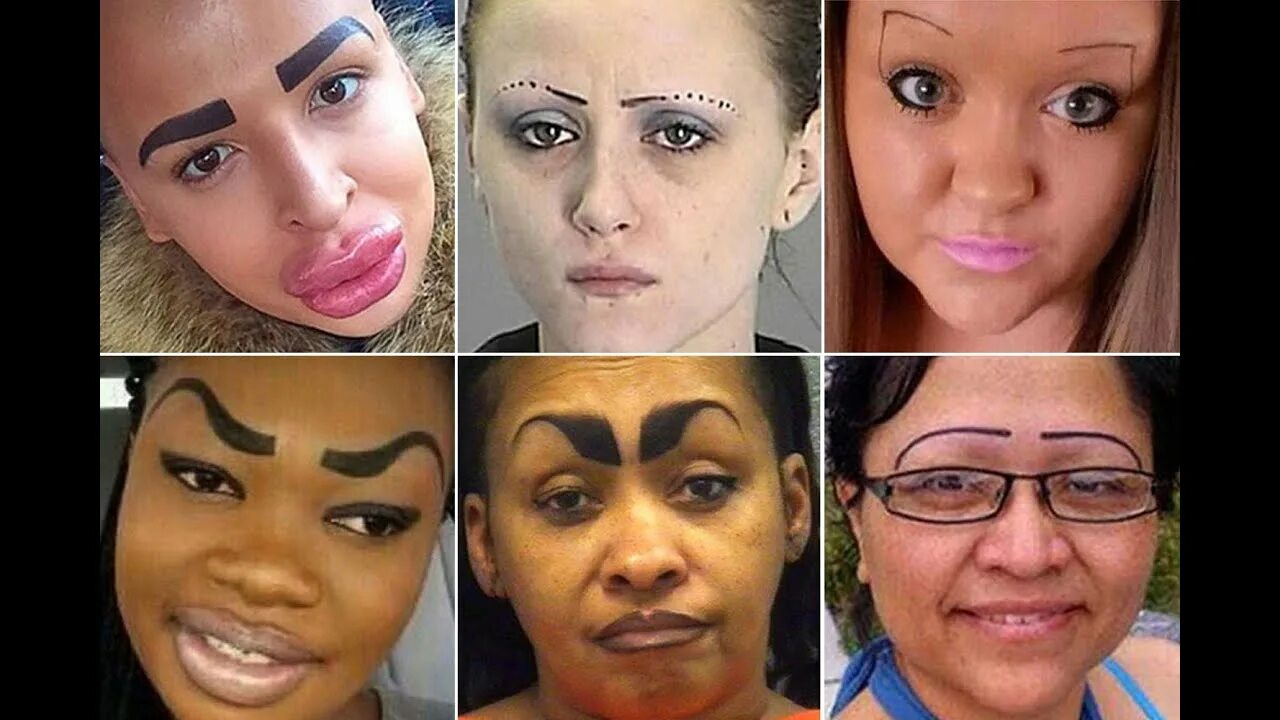 Прикол с бровями фото These 20 hilarious eyebrow fails will make you cringe The #3 is the worst ever. 