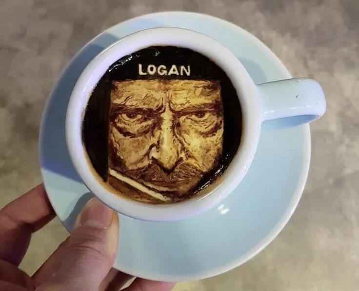 Прикольное фото с кофе Korean barista creates incredible works of latte art Latte art, Coffee art, Latt