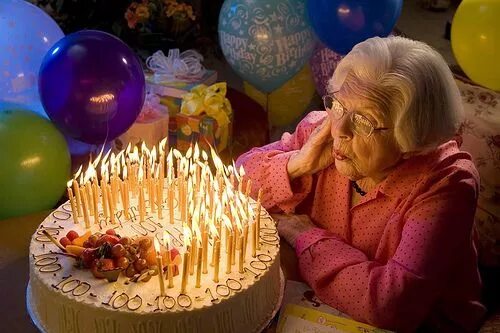 Прикольное фото женщине на 50 лет CENTury = ONE HUNDRED years Birthday candles, Candles, Birthday