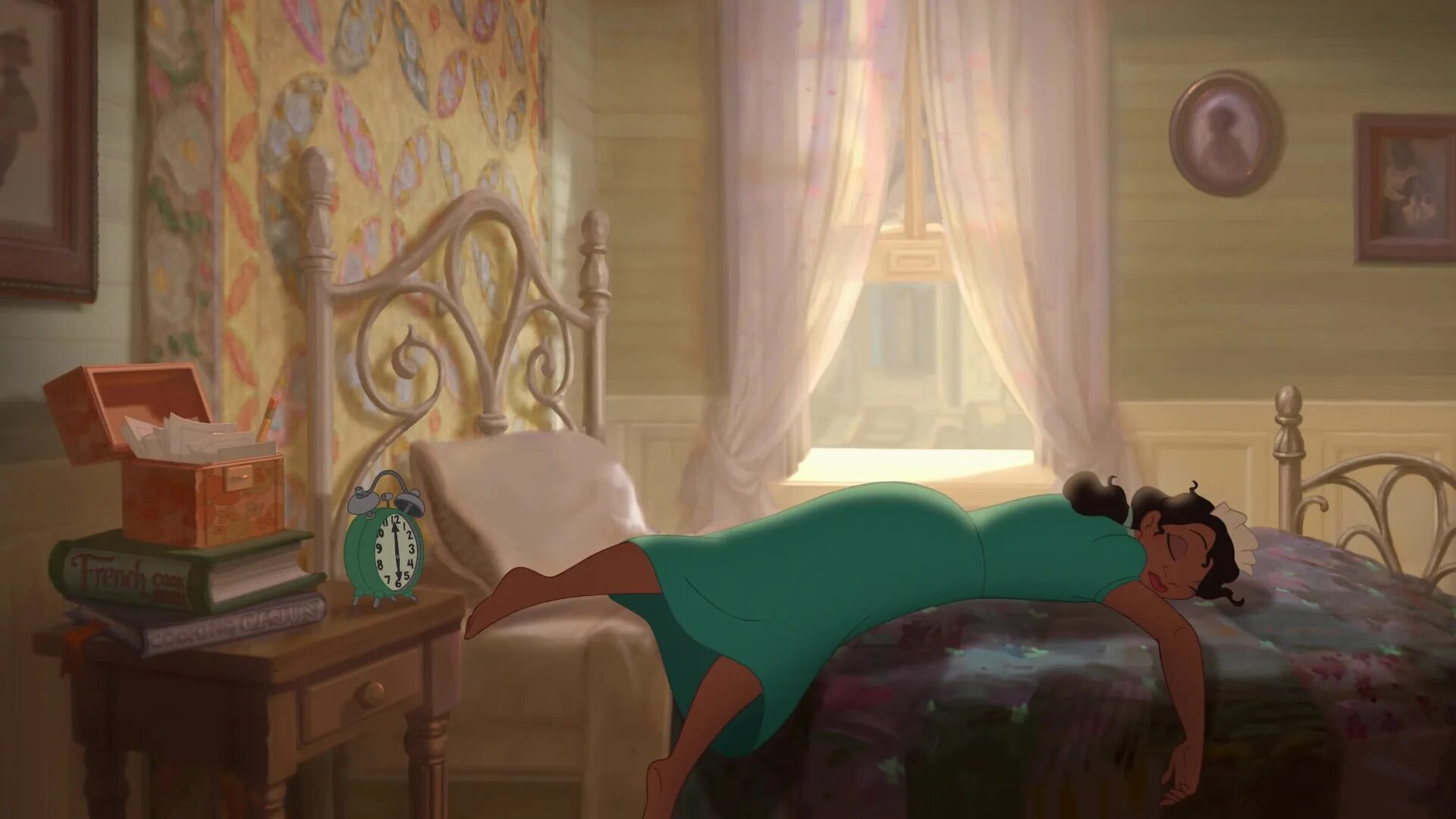 Прикольное утро картинки гифки The Princess and the Frog Screencap Fancaps