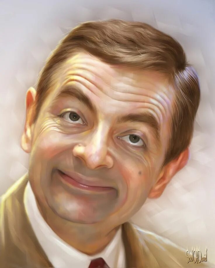 Прикольные фото артистов Rowan Atkinson by SoulOfDavid.deviantart.com on @deviantART Portrait, Celebrity 