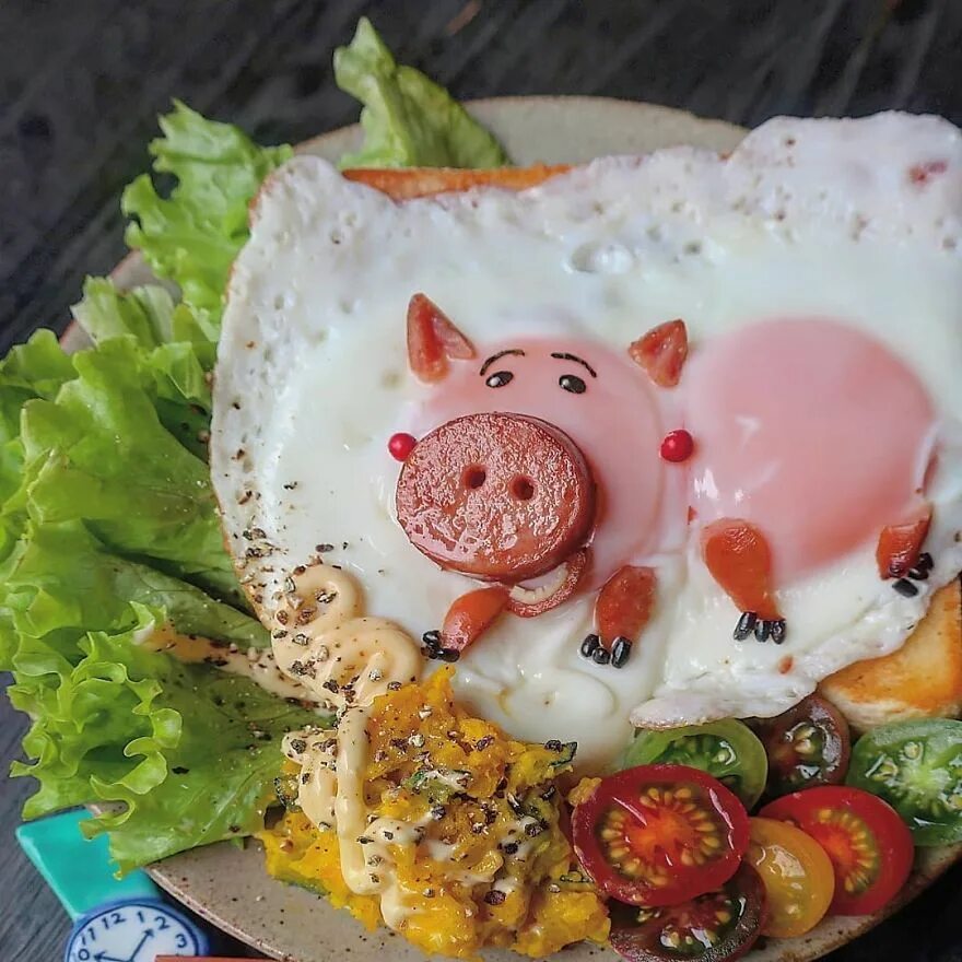 Прикольные фото блюд Mom Of Three From Japan Comes Up With Incredibly Creative Meals For Her Kids (30