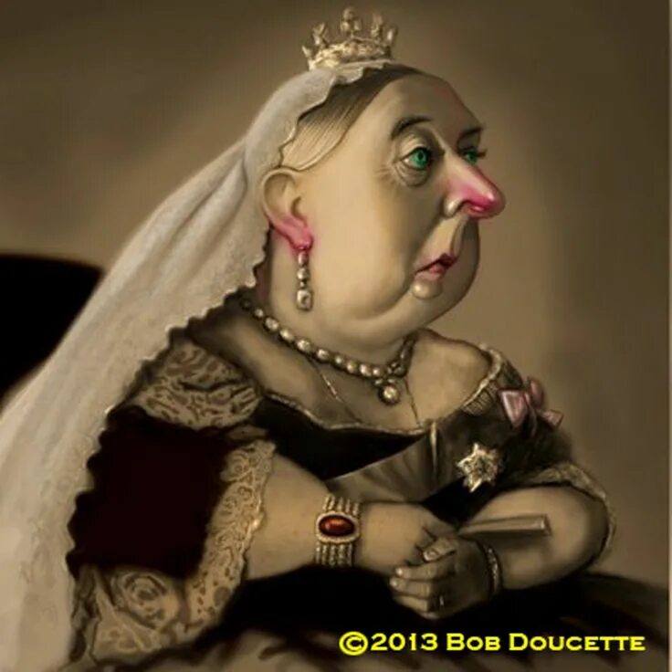 Прикольные фото королева Queen Victoria Queen victoria, Celebrity caricatures, Caricature