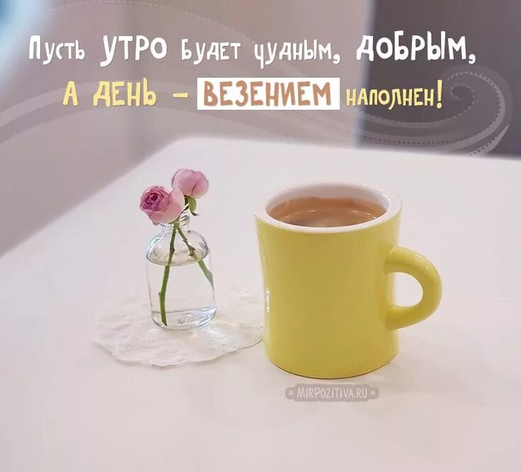 Прикольные картинки со словами доброе утро Pin on Доброе утро