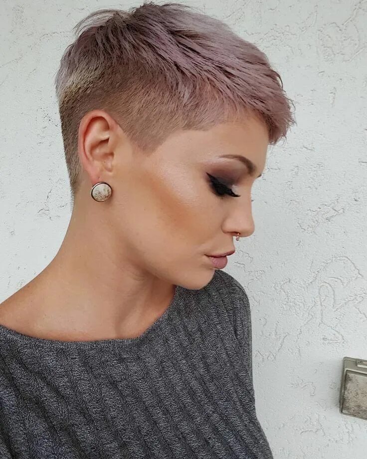 Short blonde haircuts, Short layered haircuts, Short hair styles