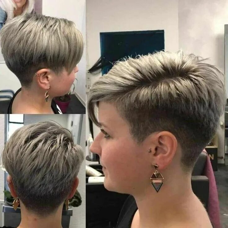 Прикольные короткие женские стрижки Модные прически и стрижки - Фото OK.RU Haarschnitt kurz, Frisuren kurze haare br