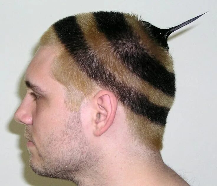 Прикольные мужские прически Funny haircuts that made us wonder what these people were thinking - universityf