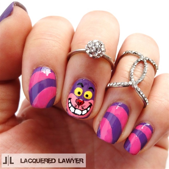 Прикольные ногти дизайн 2024 Nail Art With Whiskers for National Cat Day - Nail Bytes - NAILS Magazine