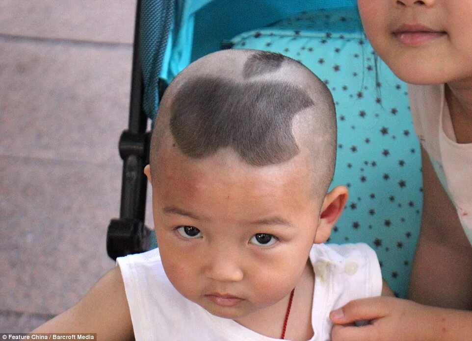 Прикольные прически для 9 лет The weird, wacky and wonderful haircuts that have taken China by storm Daily Mai