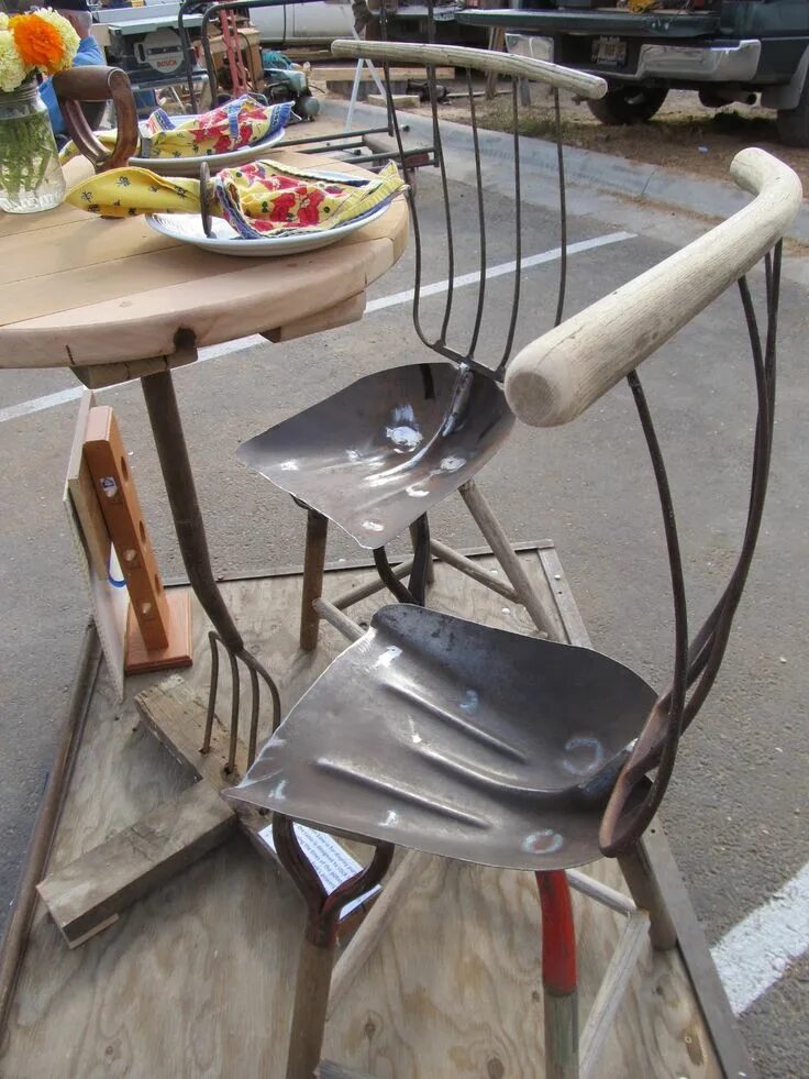 Прикольные самодельные The Art Of Up-Cycling: Upcycled Furniture For Gardens- Crazy Ideas ... Старые ст