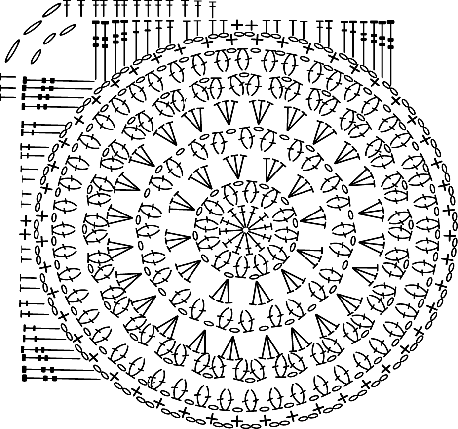 Прикольные схемы крючком Large Circle in Square Crochet Afghan Crochet mandala, Crochet mandala pattern, 