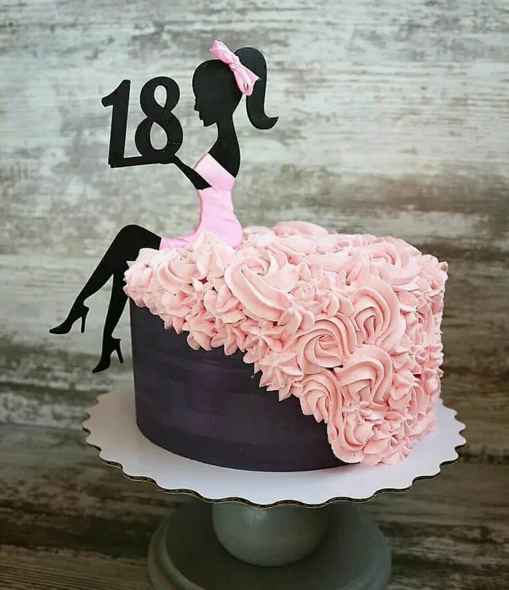 Прикольные торты на 18 лет фото Pin on Сервировка стола 18th birthday cake, 18th birthday cake for girls, Sweet 