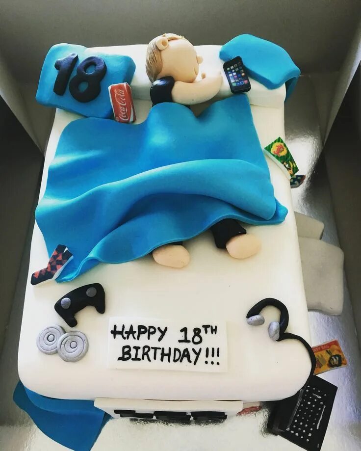 Прикольные торты на 18 лет фото 18th Birthday Cake Ideas For Guys Birthday cakes for teens, Boys 18th birthday c