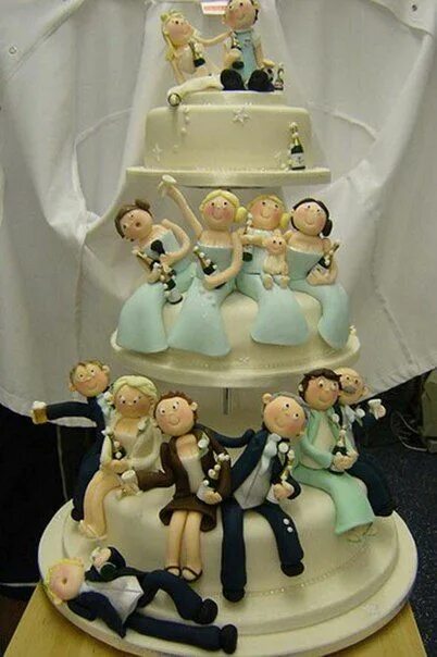 Прикольные торты на свадьбу фото Pin on Свадебные торты Funny wedding cakes, Funny wedding cake toppers, Wedding 