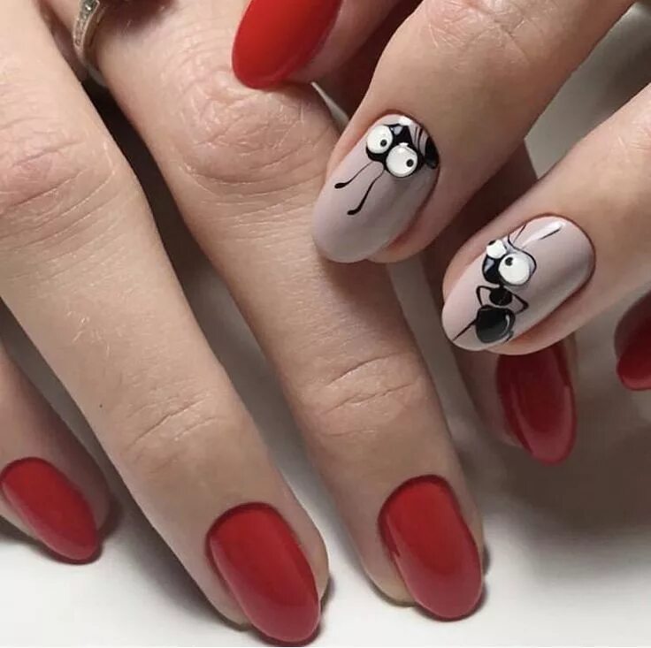 Прикольный дизайн маникюра Pin on Дизайн ногтей Trendy nails, Animal nails, Animal nail art