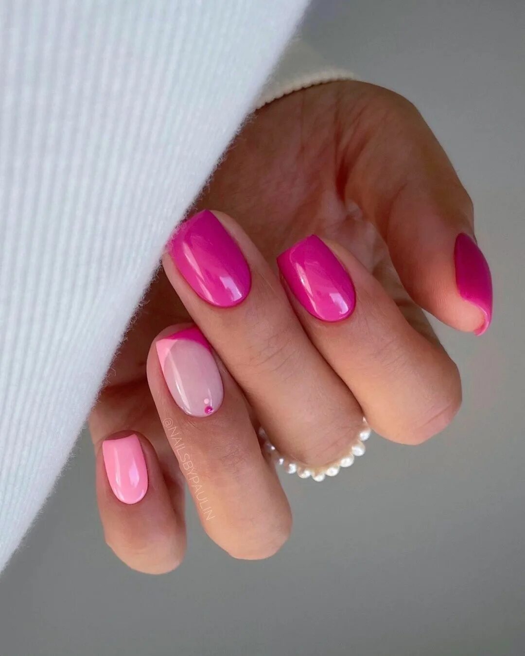 Прикольный маникюр 2024 фото однотонный 45 Casual Nails to Inspire You Casual nails, Pink nails, Subtle nails