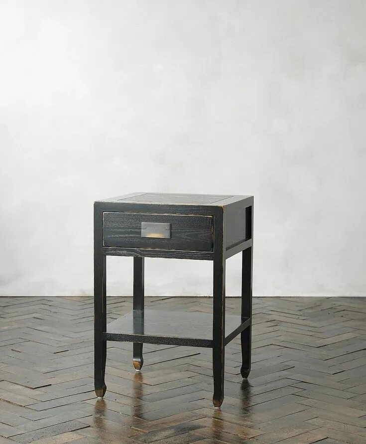 Прикроватные тумбы в стиле лофт Canton Side Table (With images) Black bedside table