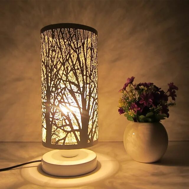 Прикроватный светильник своими руками modern yatak odası baş ucu masa lambaları in 2019 Table lamp, Decor, Home decor