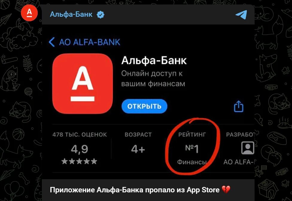 Приложение альфа банк фото Apple удалила приложение "Альфа-Банка" из AppStore / Habr