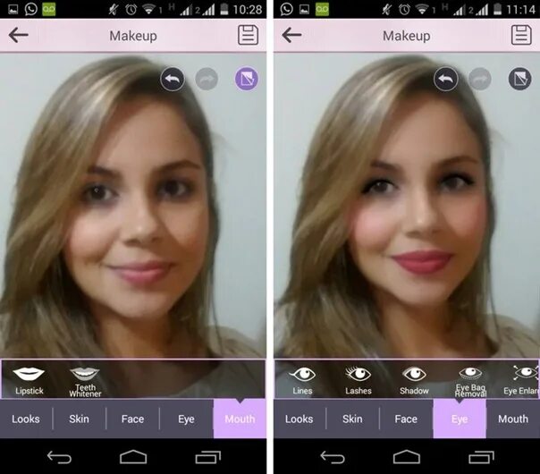 Приложение делать макияж на фото Основной альбом - Фотография 2 из 7 ВКонтакте