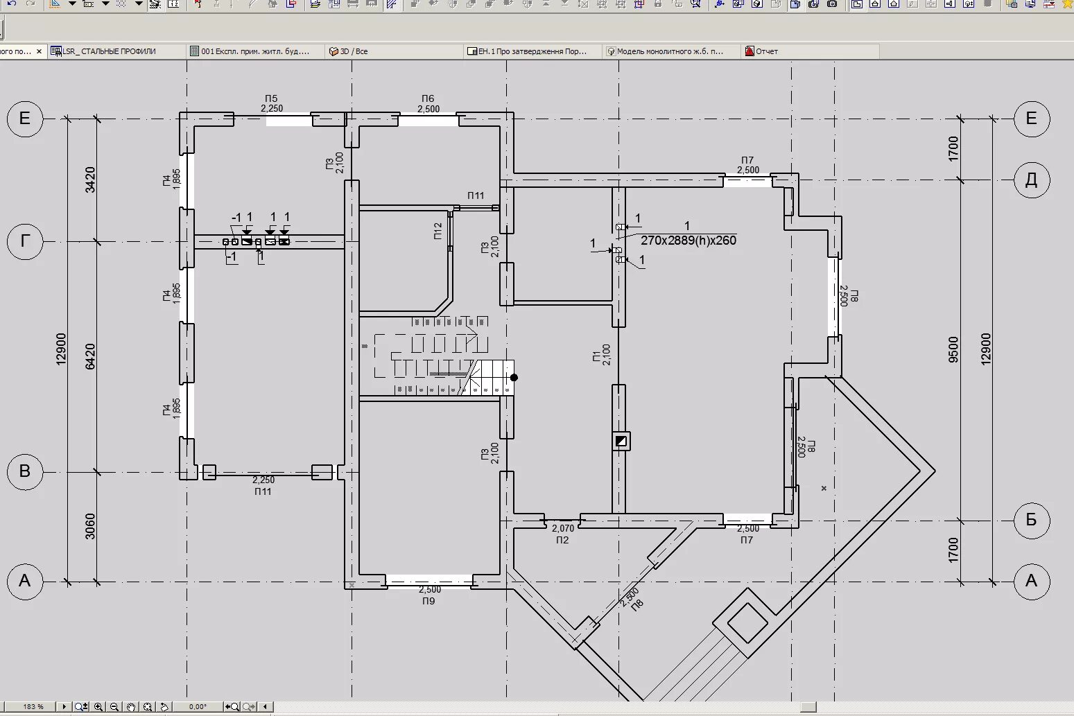 Приложение для чертежа дома ARCHICAD: открывая заново. Создание конструкций и извлечение рабочих чертежей из