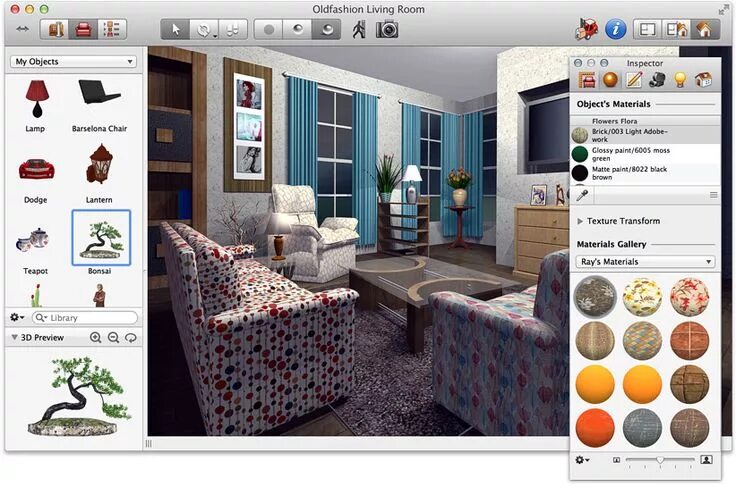 Приложение для дизайна интерьера дома Top CAD Software For Interior Designers: Review Interior design software, Room d