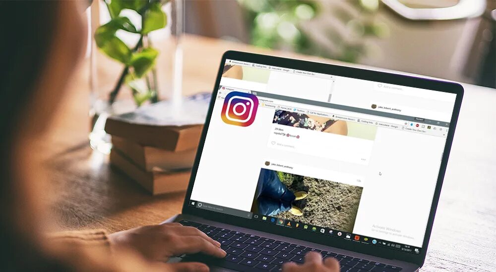 Приложение для фото на ноутбук Plusieurs collatéral Persée post instagram from laptop Fait un contrat Représail