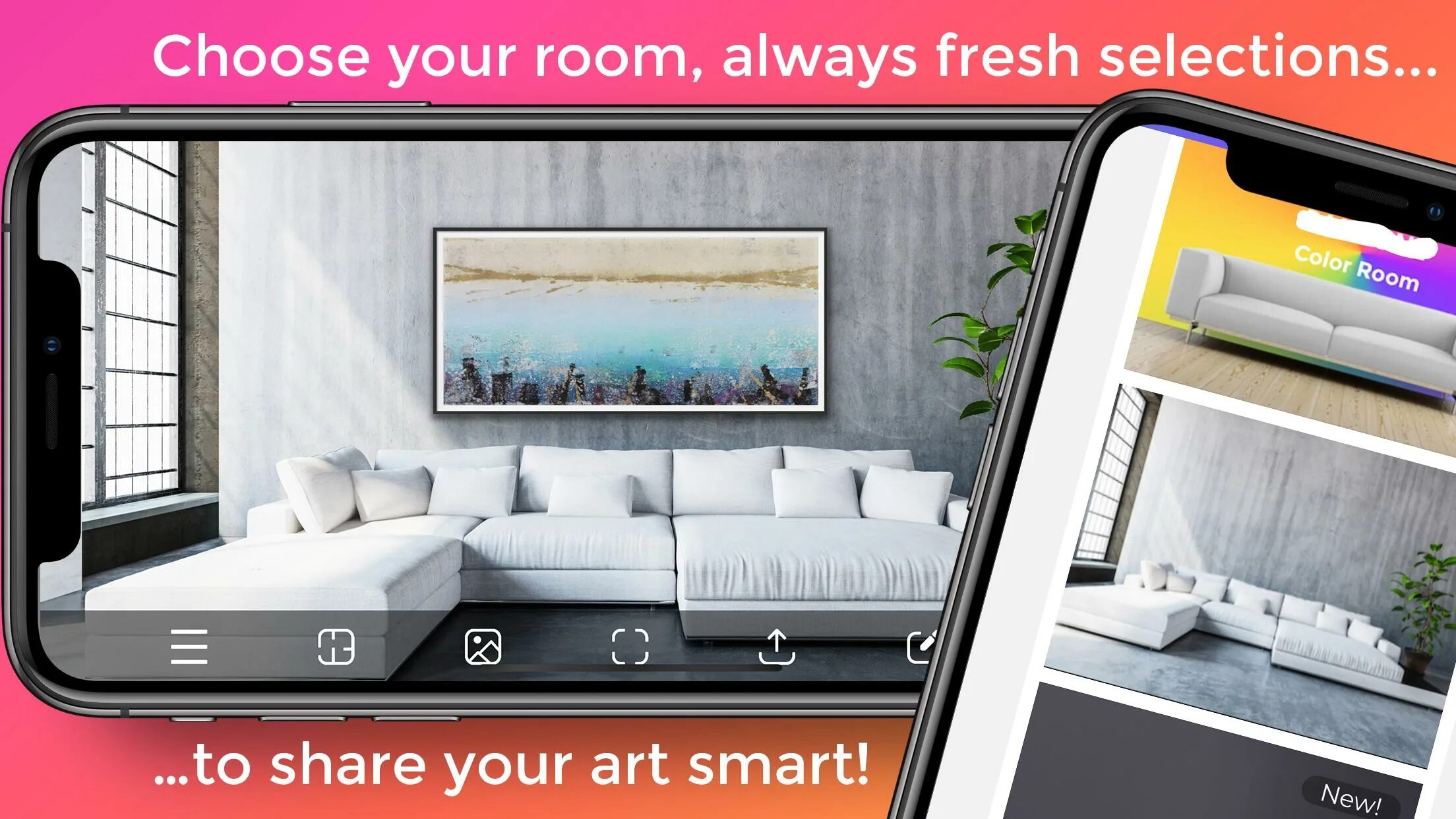 Приложение для интерьера комнаты на телефон Muat turun Artrooms - Art on Walls Insitu pada PC GameLoop Official