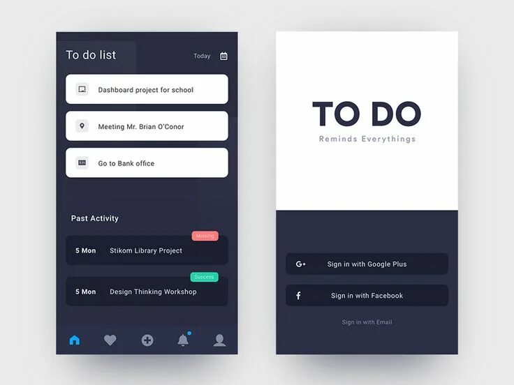 Приложение для красивого оформления текста to-do list app Search by Muzli App interface design, Web app ui design, Portfoli