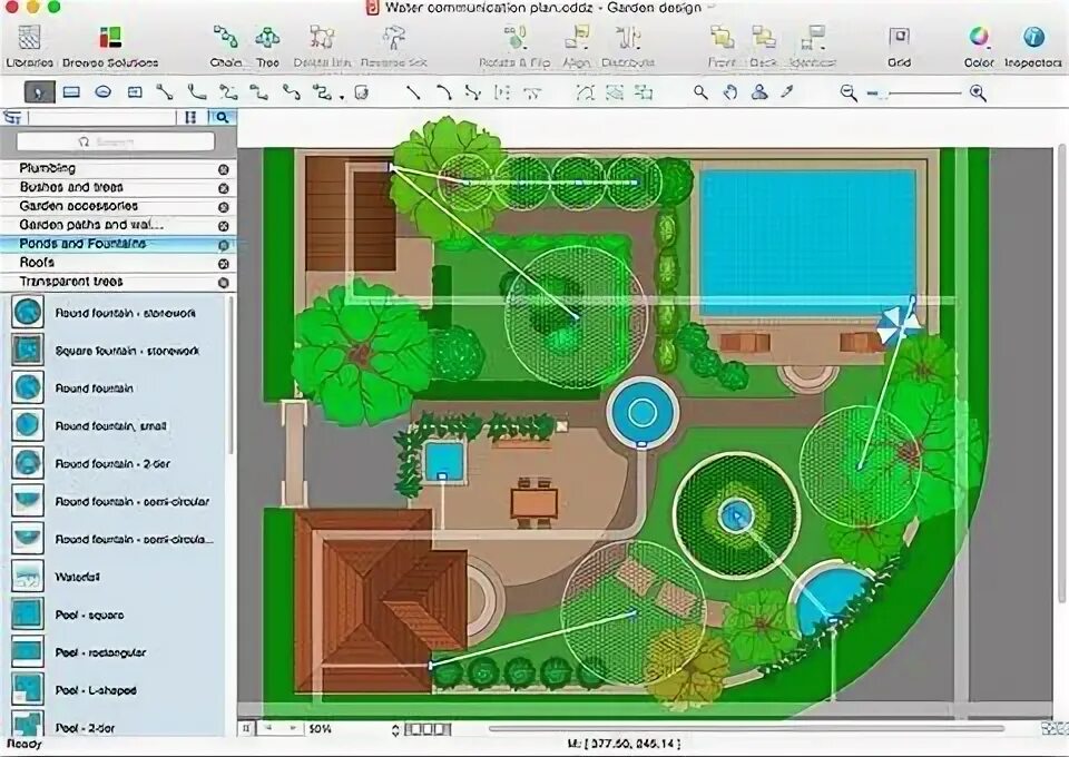 Приложение для ландшафтного дизайна программа Garden Design Pro Ландшафтные планы, Дизайн сада, Дизайн