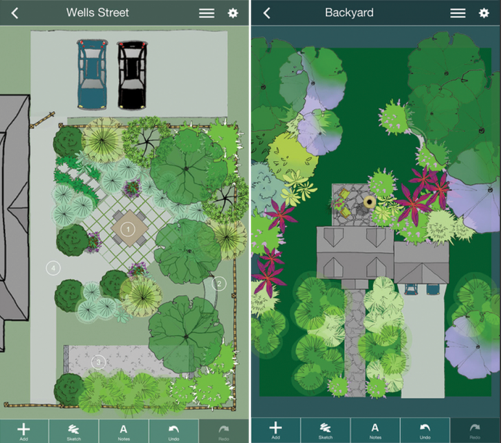 Приложение для ландшафтного дизайна бесплатно Mobile Me: A Landscape Design App That Gets Personal - Gardenista Landscape desi