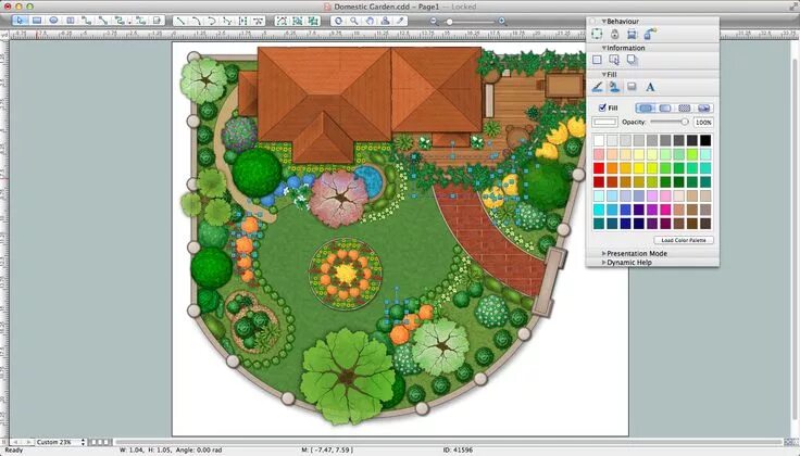 Приложение для ландшафтного дизайна бесплатно на русском Landscape Design Software Draw Landscape, Deck and Patio Plans with ConceptDraw 