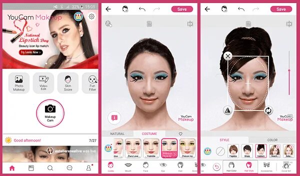 Приложение для макияжа на фото 8 Best Photo Makeup Apps for Android and iPhone Mobile