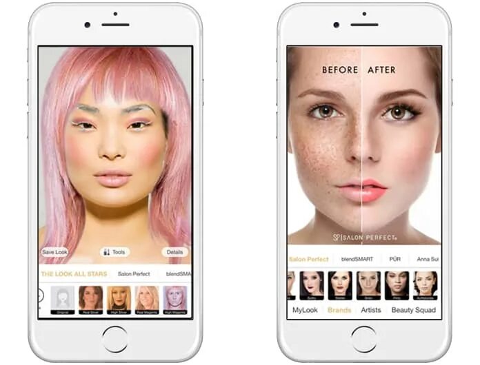 Приложение для макияжа на фото айфон 10 Best Makeup Apps For iPhone and Android