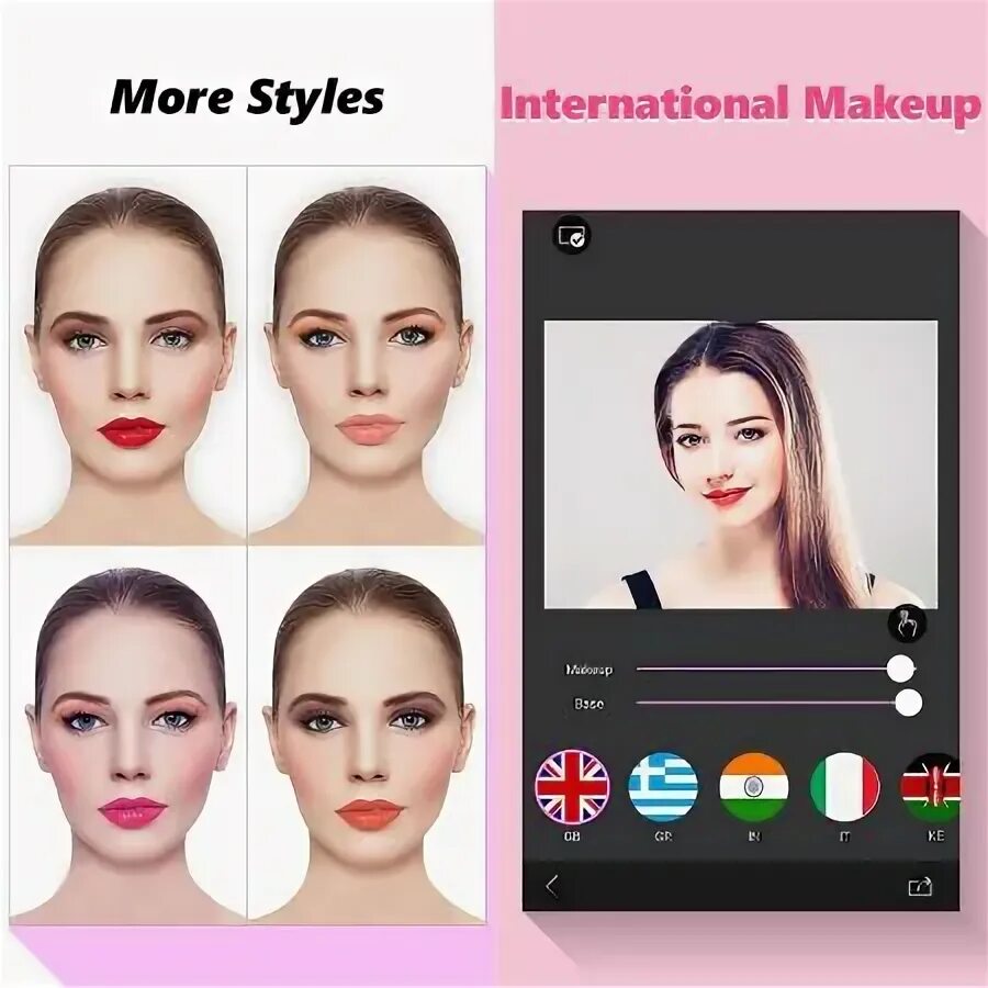 Приложение для макияжа на фото айфон You Makeup Makeover Editor App for PC