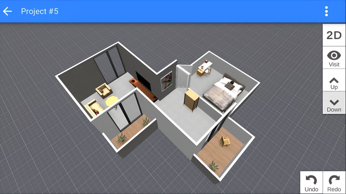 Приложение для планировки комнаты онлайн Скачать Home Designer 3D: Room Plan 4.3 для Android