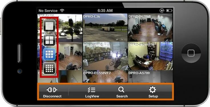 Приложение для подключения андроид камеры View Security Cameras from iPhone App