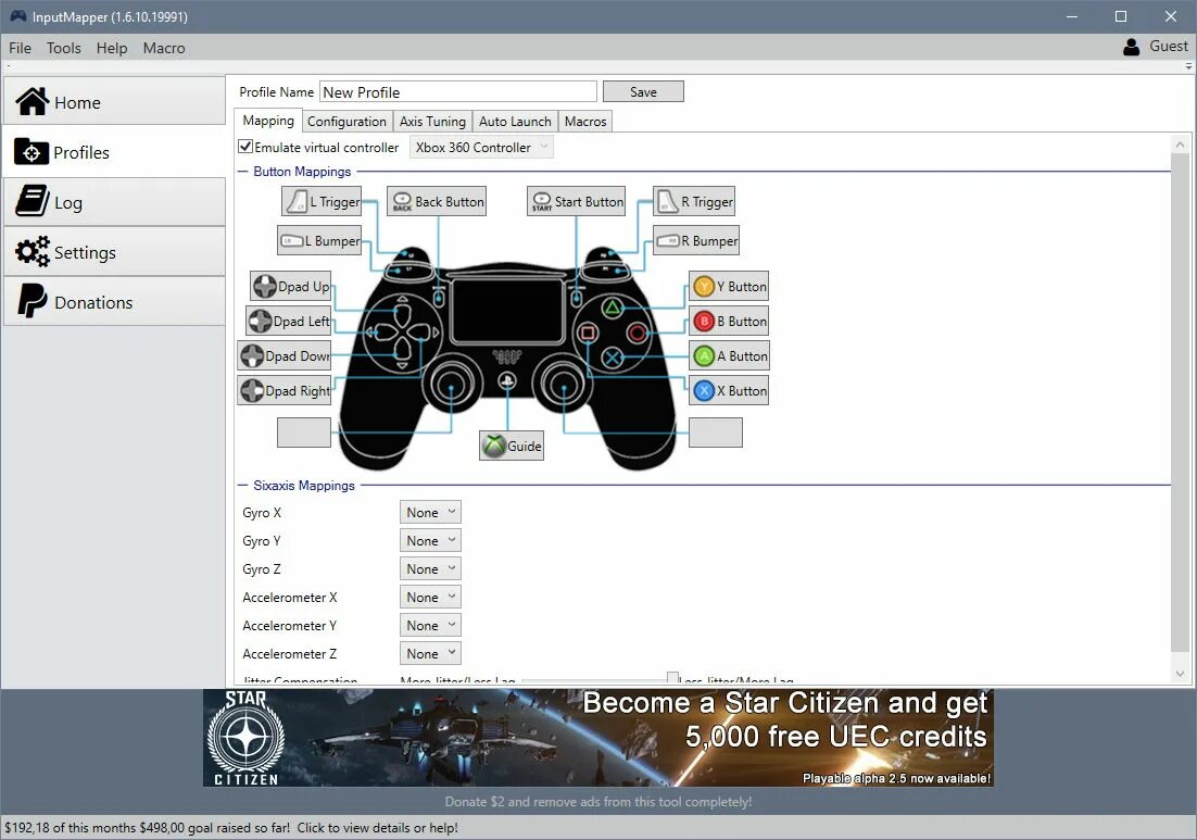 Приложение для подключения дуалшок 4 к пк Скачать InputMapper для DualShock 4 - InputMapper 1.6.10