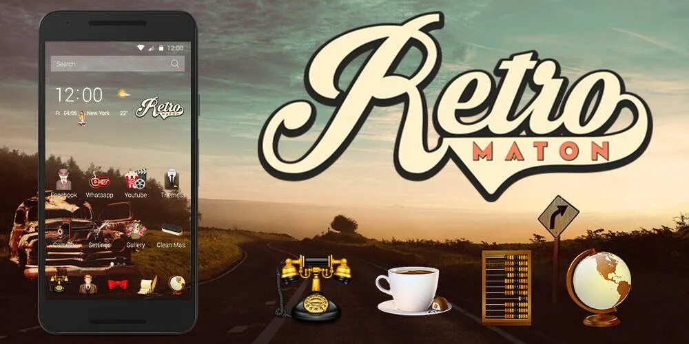 Приложение для ретро фото Загрузить Ретро Время Тема 1.1.8 APK для Android