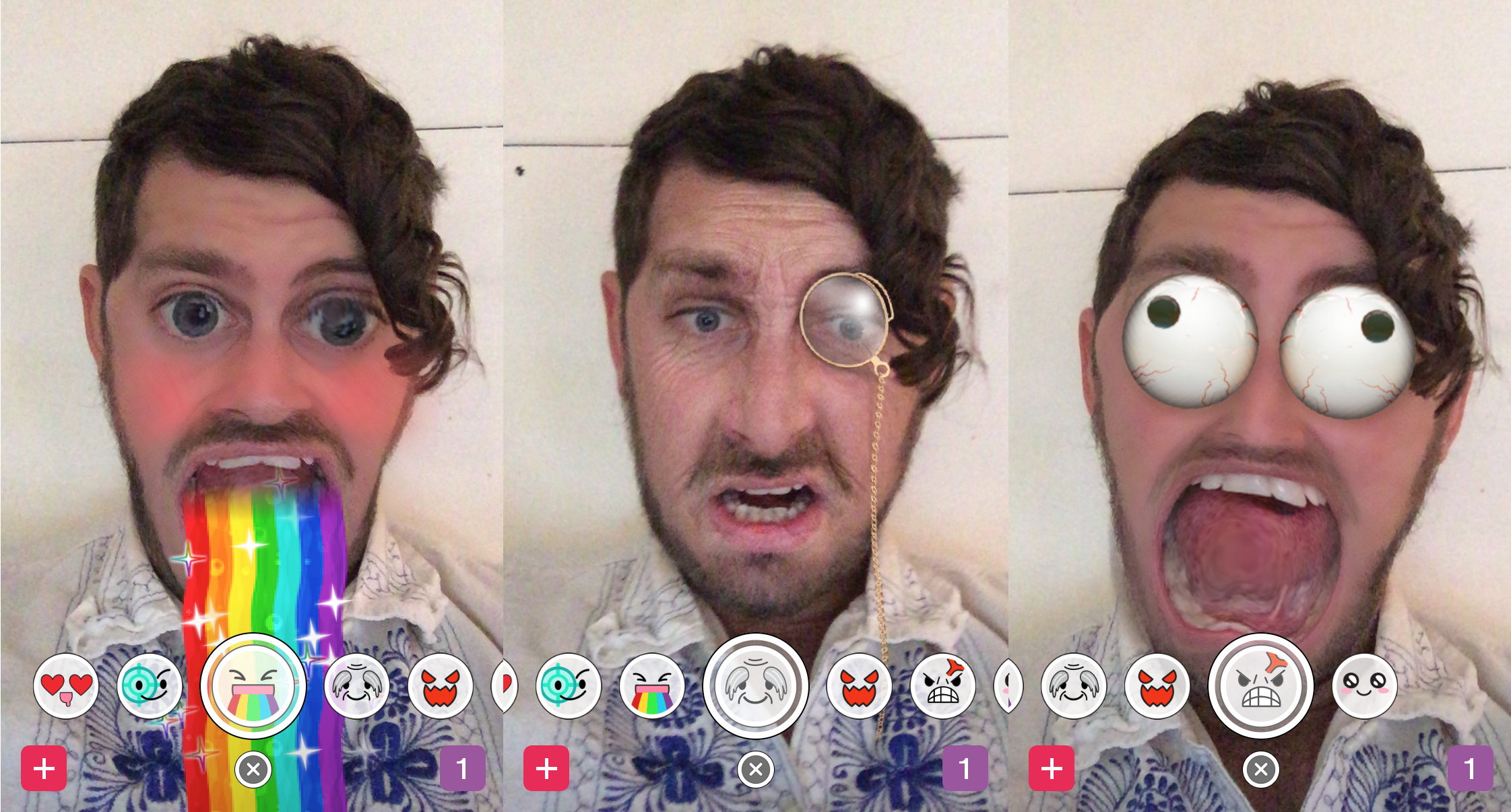 Приложение для смешных фото Snapchat Acquires Looksery To Power Its Animated Lenses TechCrunch