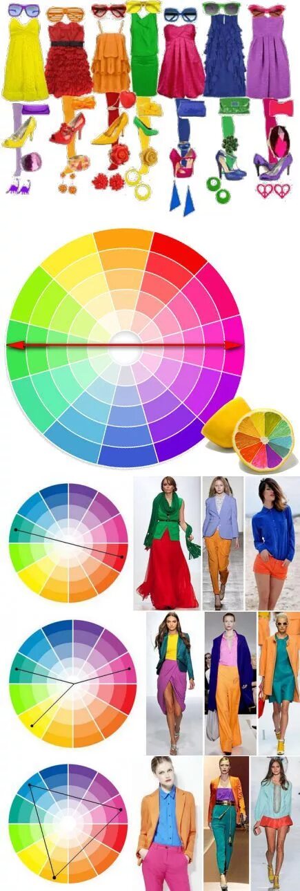 Приложение для сочетания цветов в одежде Уголок рукодельницы Color matching clothes, Colour combinations fashion, Colorfu